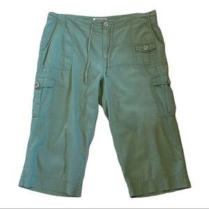 Route 66 Women’s linen cotton blend cargo Capris